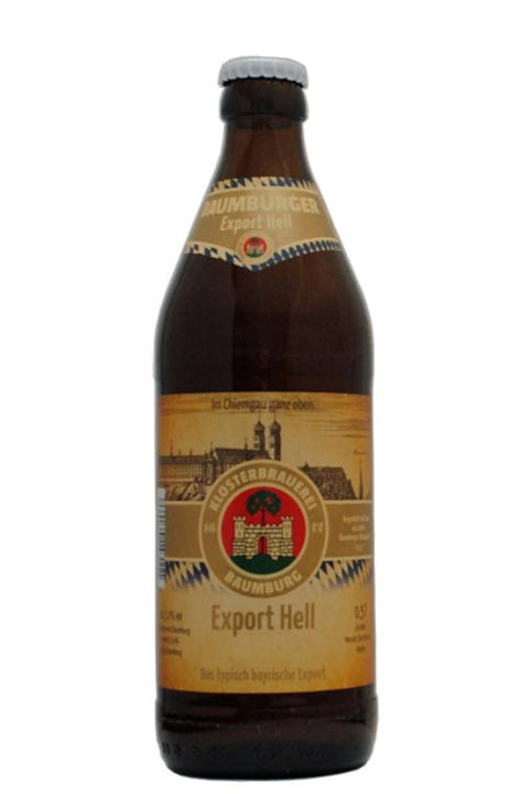 Baumburger Export Helles Bier Brauerei Baumburg