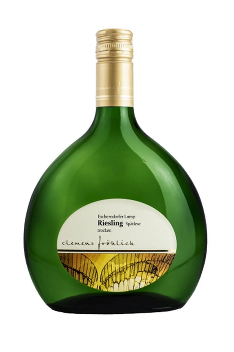 Clemens Fröhlich Riesling Spätlese, trockener Weißwein aus 2022 – Escherndorfer Lump.