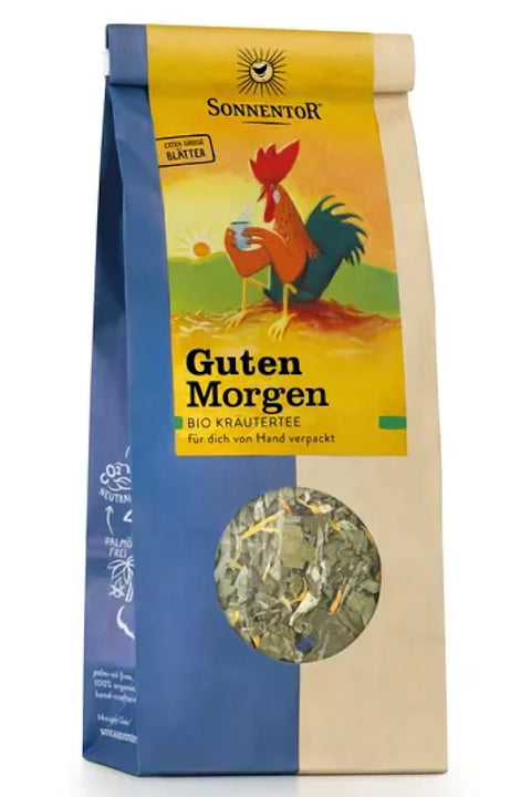 BIO Kräuterteemischung "guten Morgen" mit ganzen Blättern - von Sonnentor