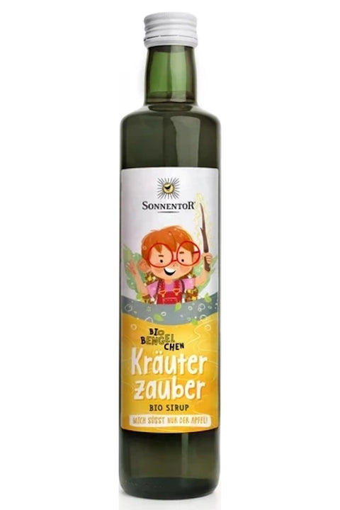 BIO Sirup "Kräuterzauber" mit verschiedenen Kräutern und Früchten von Sonnentor