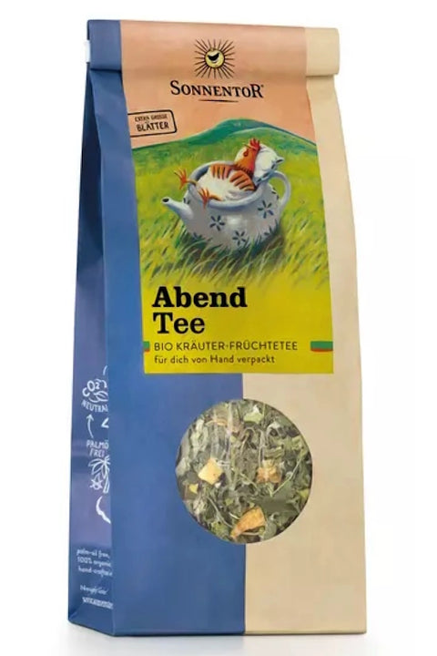 BIO Kräuter-Früchtetee "Abend Tee" mit Kamille, Lavendel und Melisse von Sonnentor - Genussforum GmbH