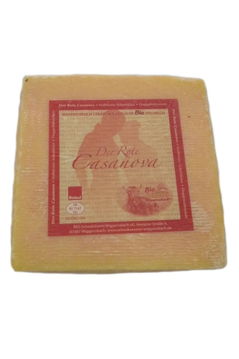 BIO Roter Casanova 200g – kräftiger, würziger Schnittkäse in Bio-Qualität.