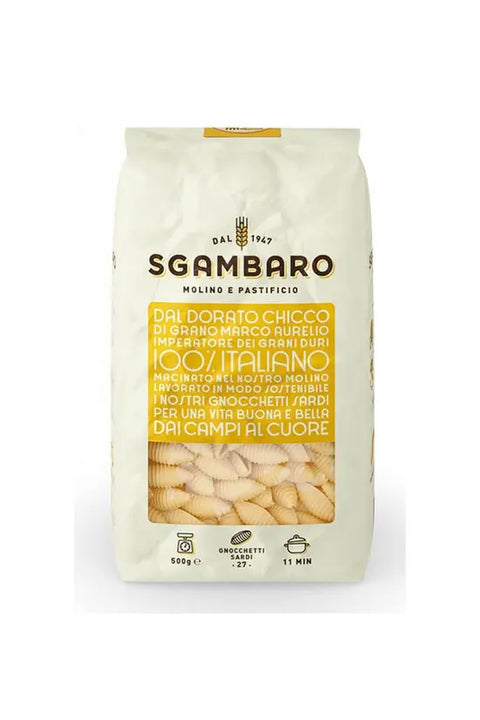 Gnocchetti Nudeln Hartweizen 500g - Scambaro